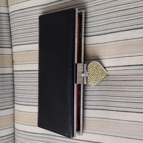 Lovecat black leather wallet - Picture 3 of 9